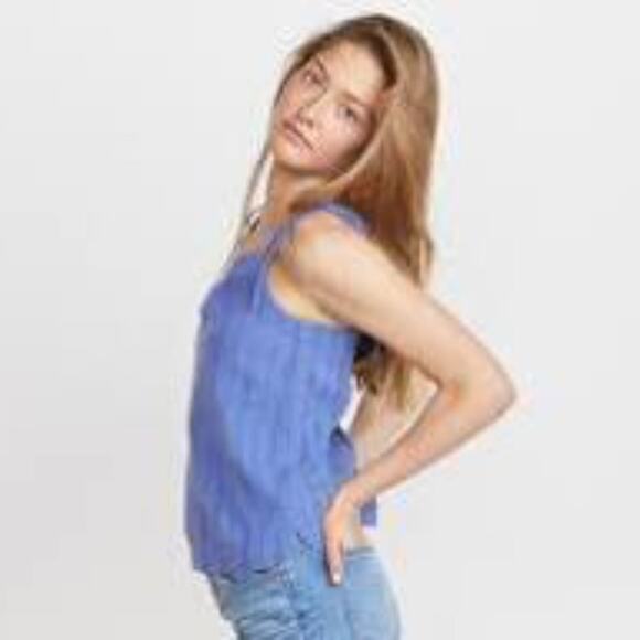 Marine Layer Catherine Tank in Faded Dahlia Size L - Picture 11 of 11